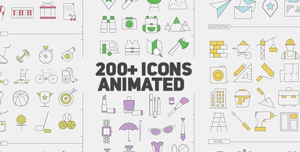 Icons Library - Download 14484457 Videohive