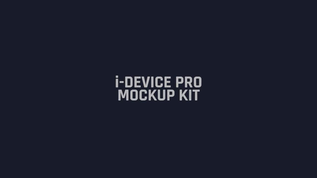 iDevice 11 Pro Mockup Kit App Promo Videohive 24726904 After Effects Image 1
