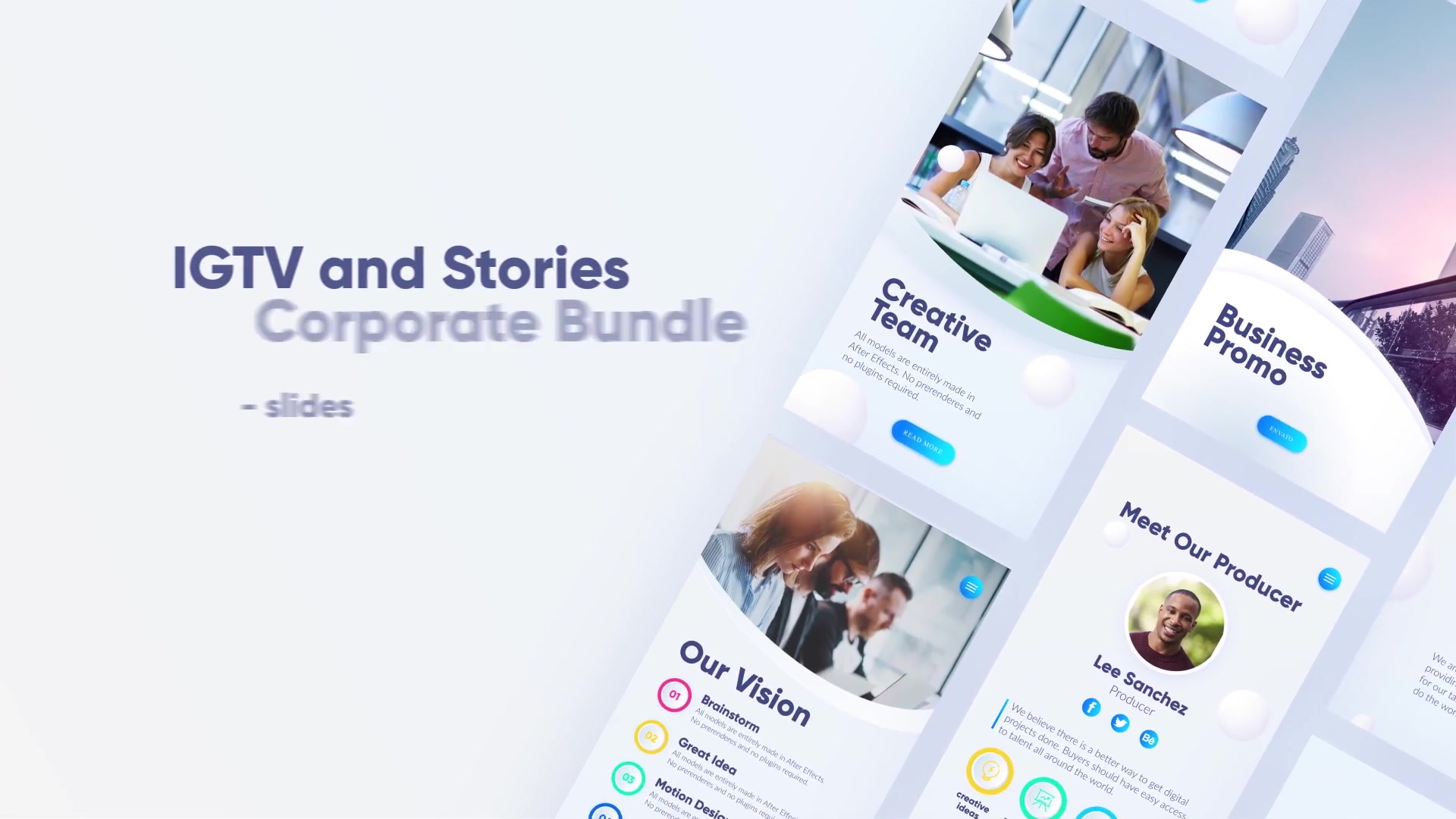 IGTV and Stories Corporate Bundle Videohive 23374464 After Effects Image 12