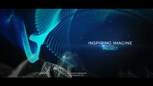 Imagine Particles Titles - Videohive 25331041 Download