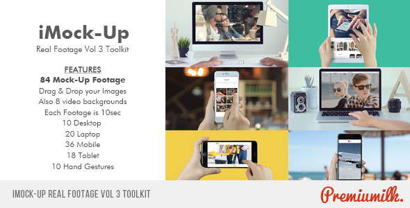 iMock Up Real Footage Vol 3 Toolkit - Download Videohive 11528641