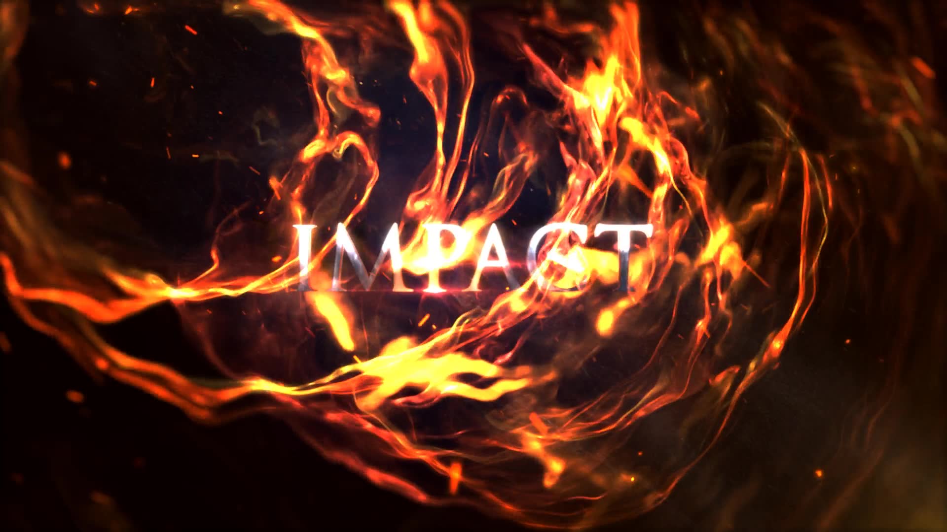 Impact Fire Flame Titles Videohive 23651817 After Effects Image 2