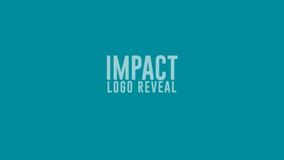 Impact Logo Reveal Videohive 9054507 After Effects Image 1