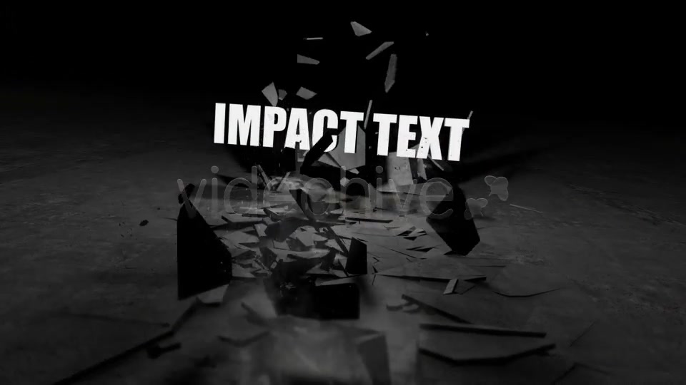 Impact Title/Logo Videohive 5167458 After Effects Image 3