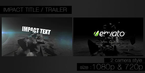 Impact Title/Logo - Videohive Download 5167458