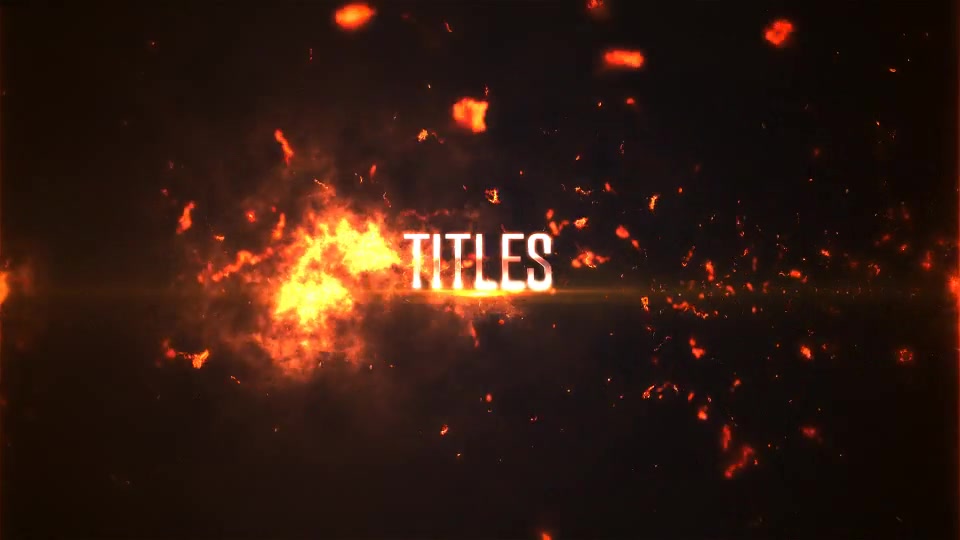 Impact Titles: Fire 4K Videohive 17465409 After Effects Image 3