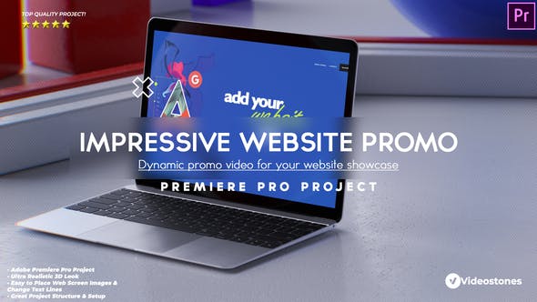 Impressive Website Promo Web Demo Video Premiere Pro - Download Videohive 34227400