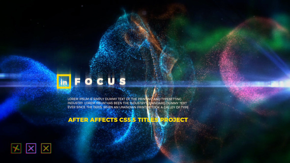 In Focus Particle Titles - Download Videohive 23243653