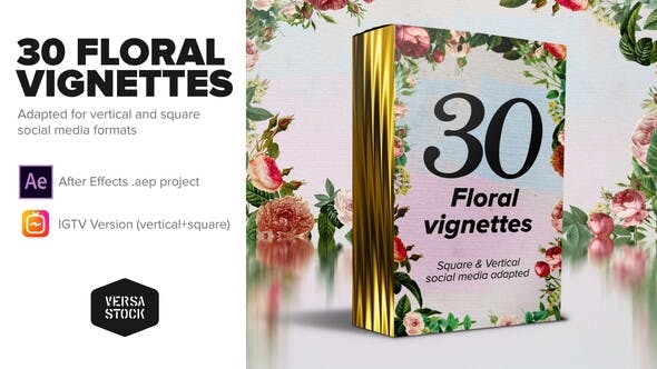 In Full Bloom Floral Vignettes - Videohive 27394488 Download