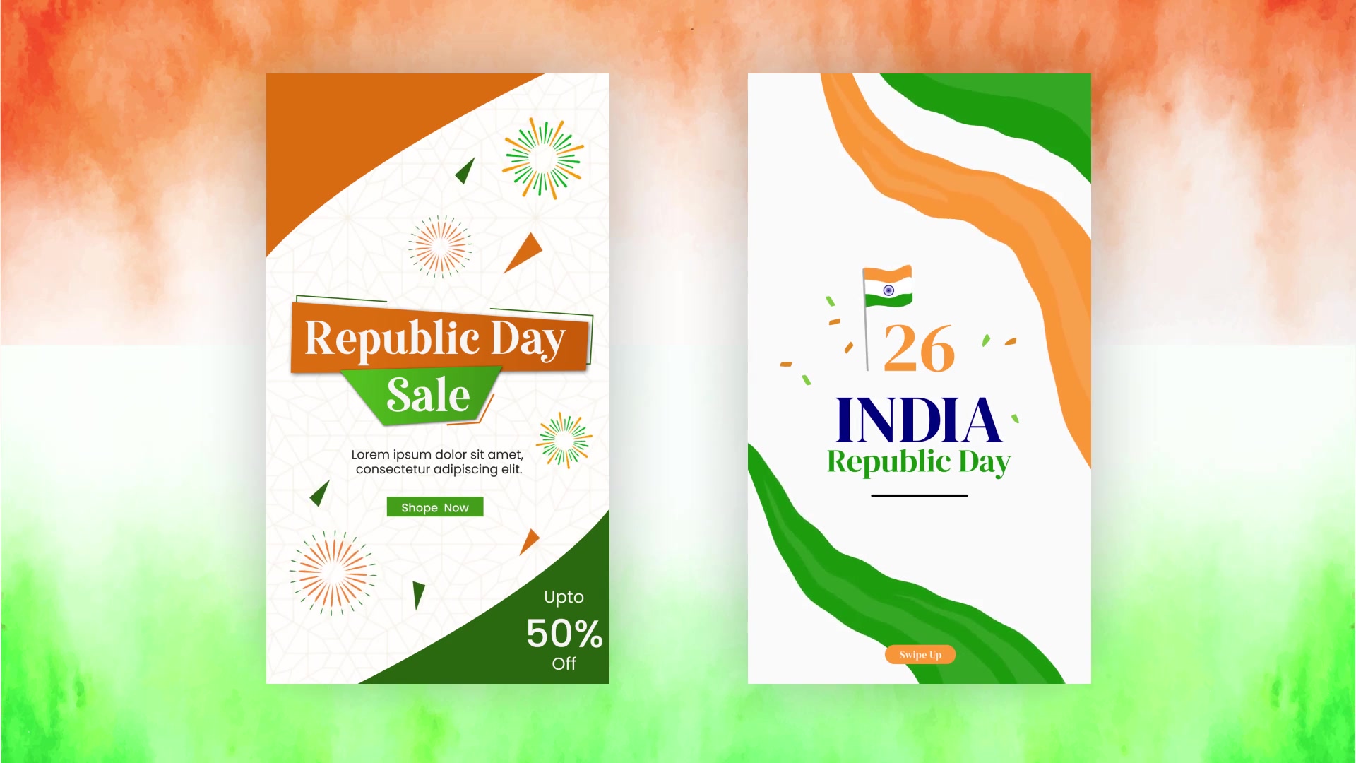 India Republic Day Sale Stories Pack Videohive 35403900 After Effects Image 4