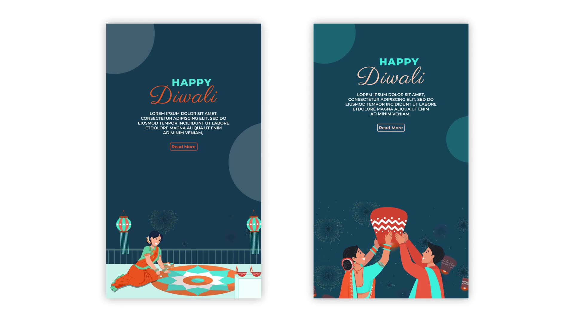 Indian Culture Diwali Festival Instagram Story Pack Videohive 39097622 After Effects Image 5