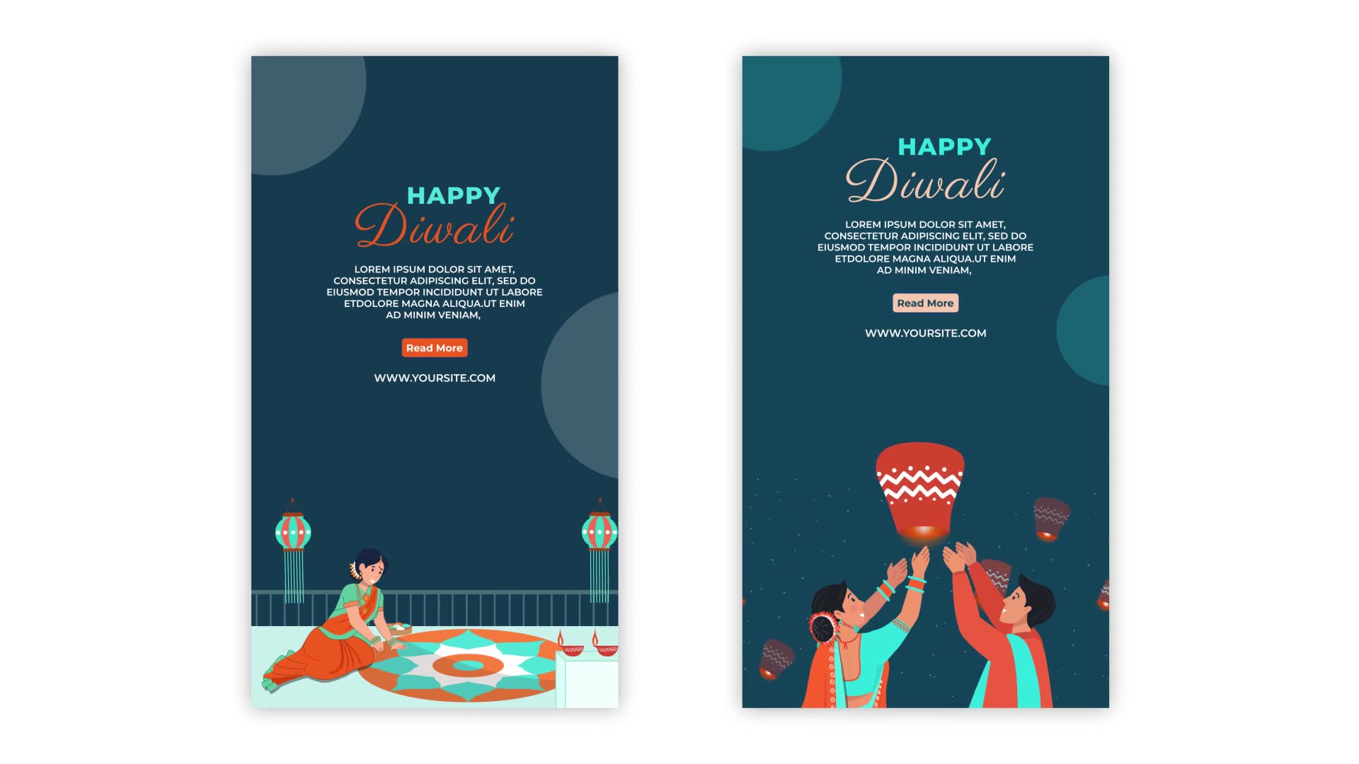 Indian Culture Diwali Festival Instagram Story Pack Videohive 39097622 After Effects Image 6