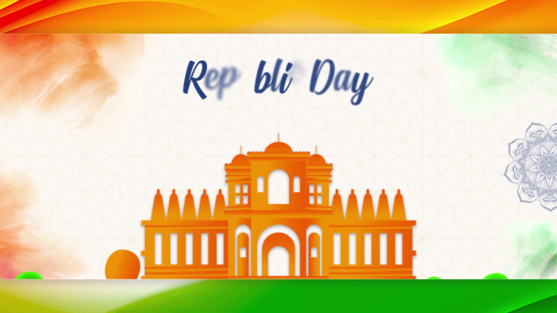 Indian Republic Day Facebook Cover Pack Videohive 35412621 After Effects Image 11