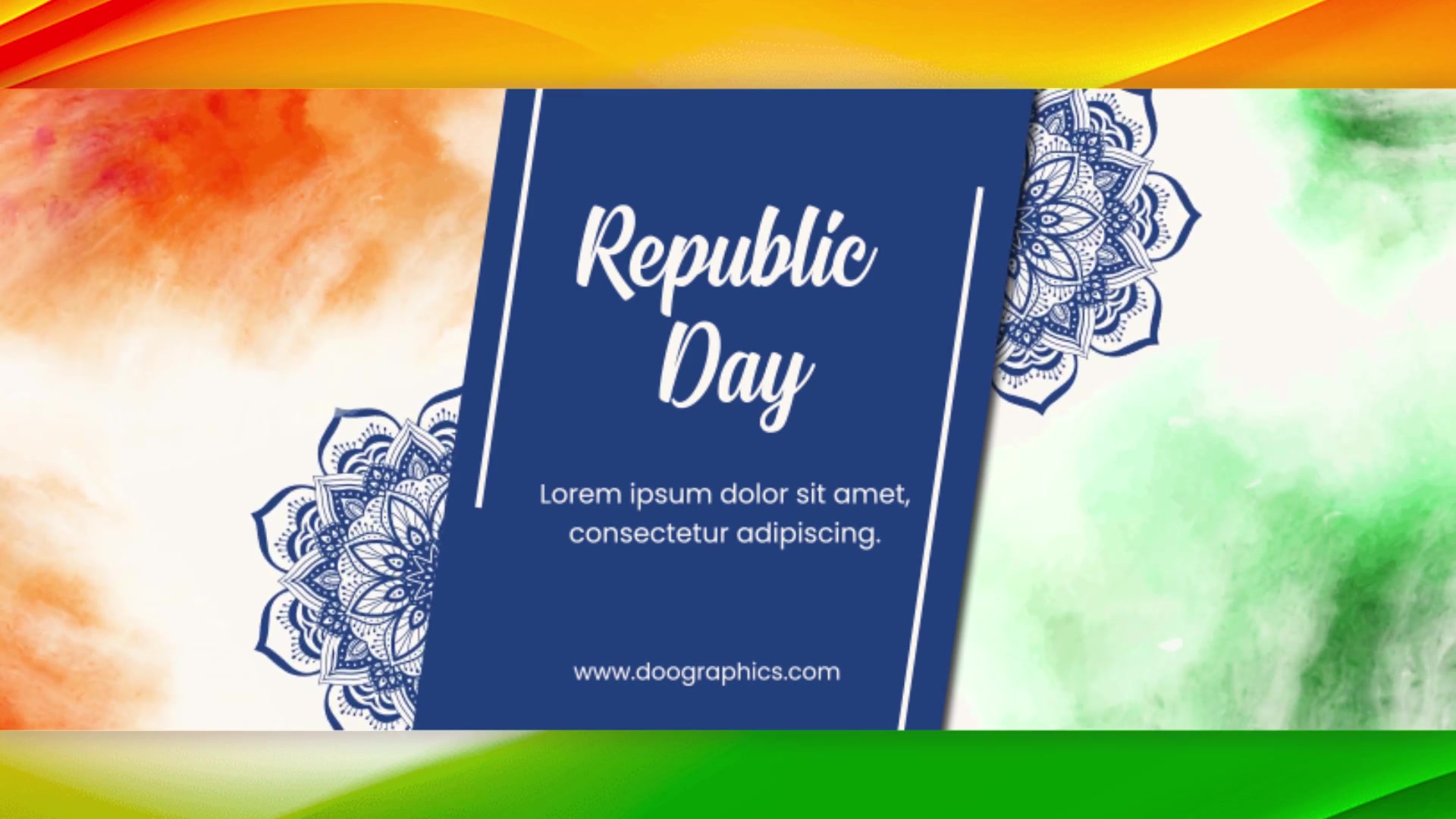 Indian Republic Day Facebook Cover Pack Videohive 35412621 After Effects Image 8