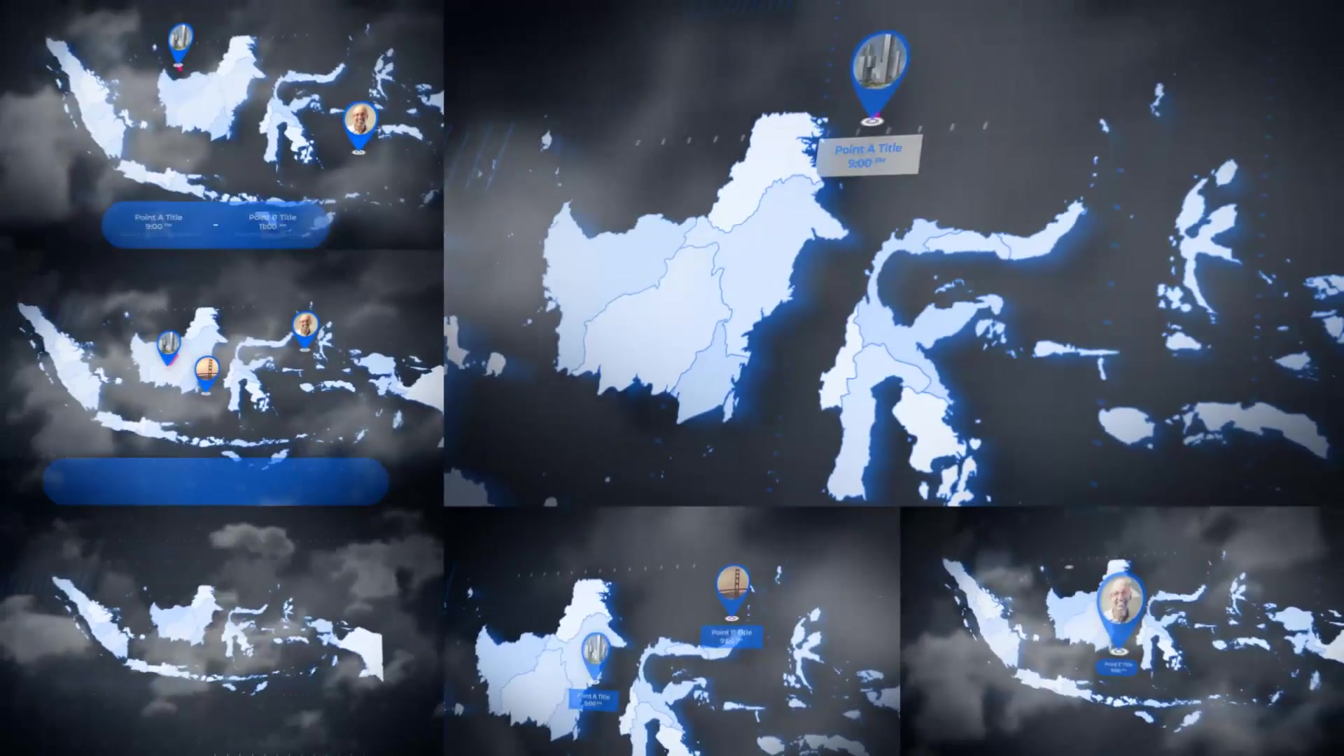 Indonesia Map Republic of Indonesia Map Kit Videohive 24743374 After Effects Image 8