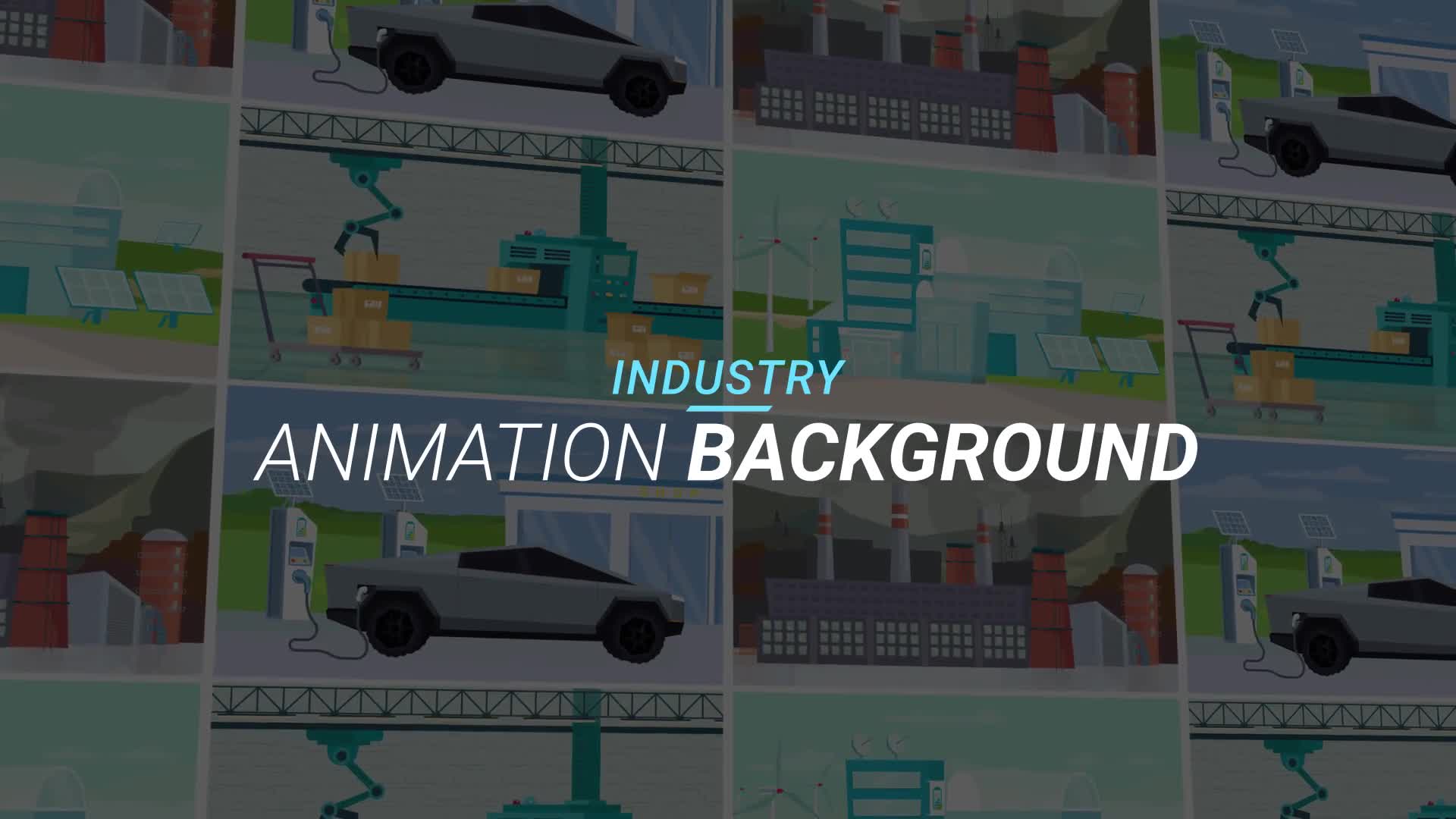 Industry Animation background Videohive 34221960 After Effects Image 1