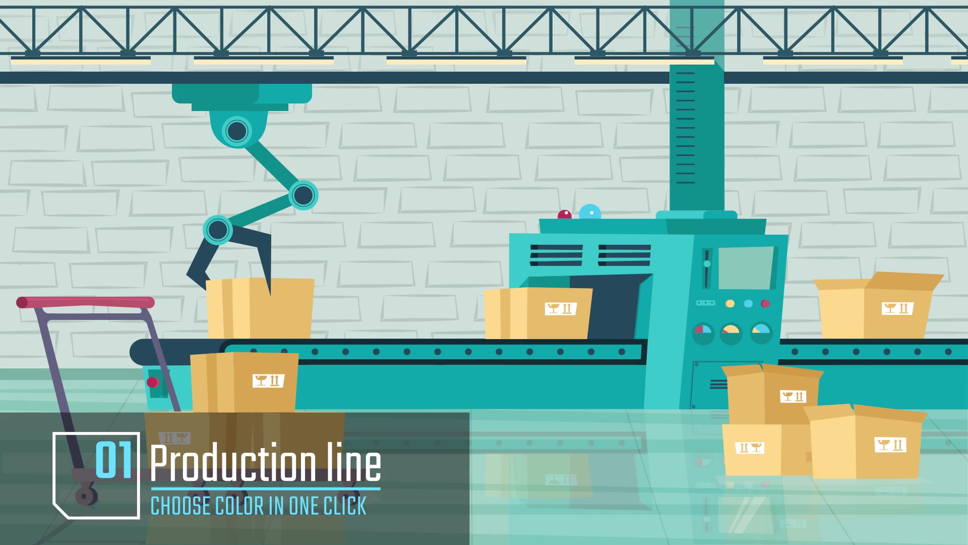 Industry Animation background Videohive 34221960 After Effects Image 4