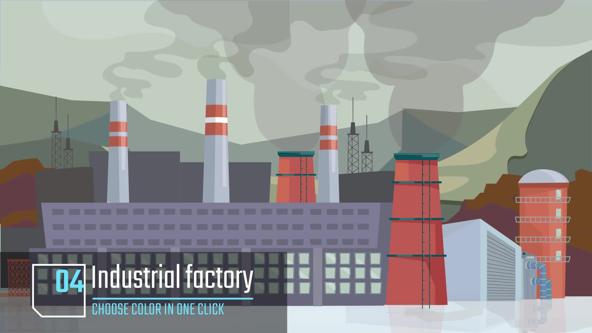 Industry Animation background Videohive 34221960 After Effects Image 8