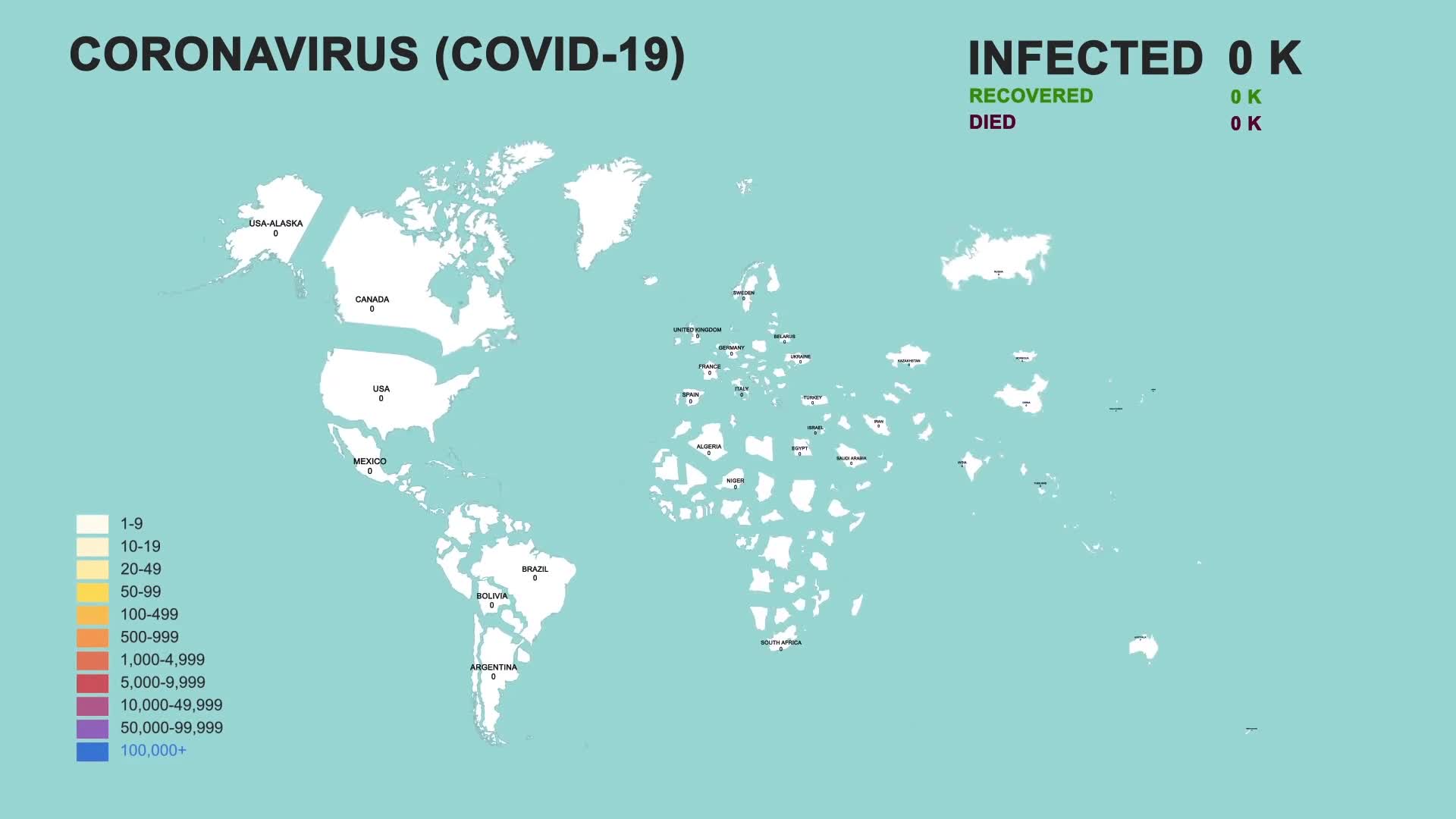 Infection map Videohive 26531464 After Effects Image 1