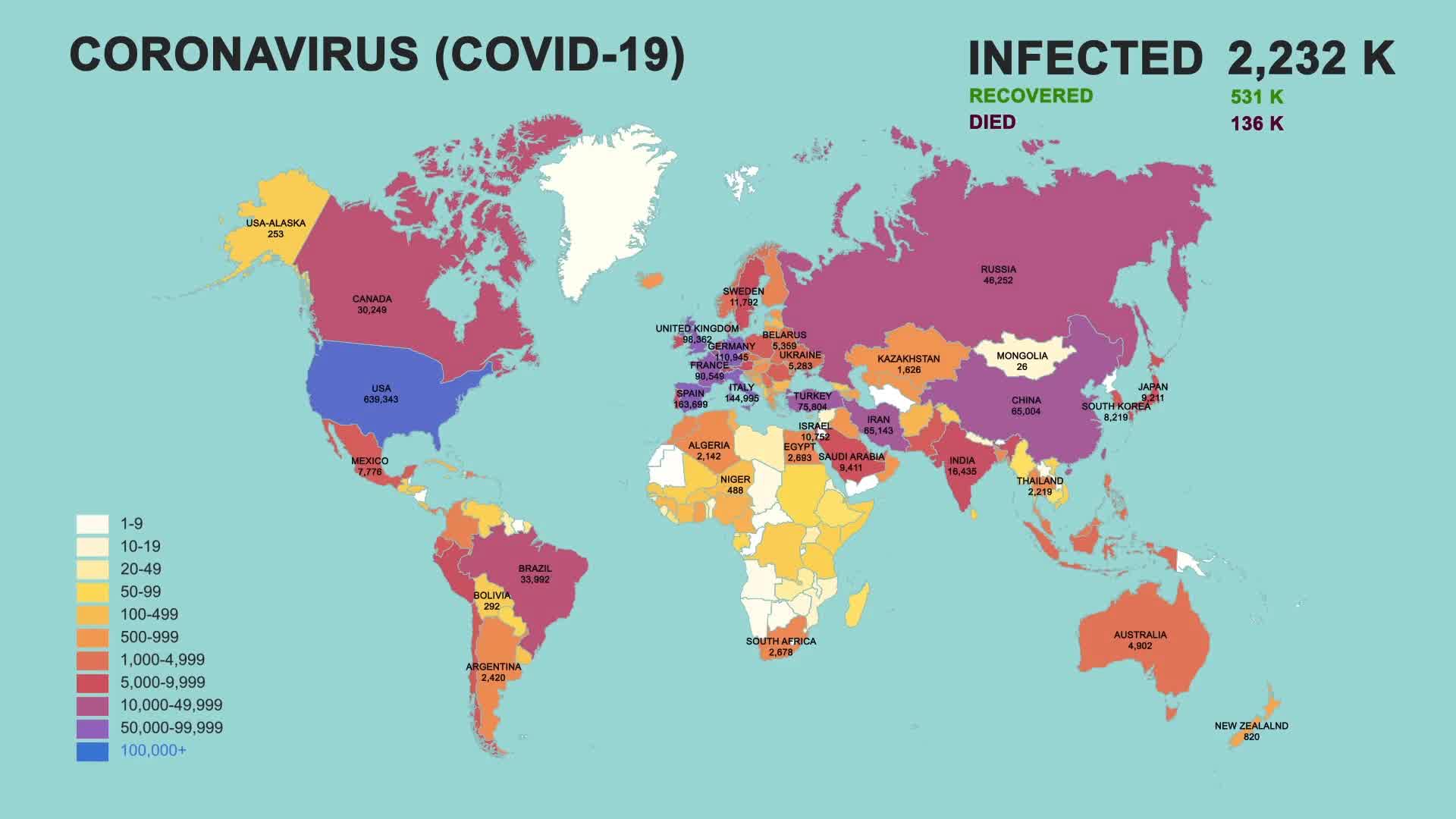 Infection map Videohive 26531464 After Effects Image 9