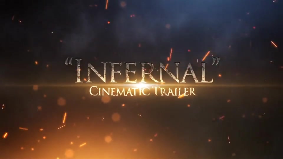infernal cinematic trailer after effects project free download