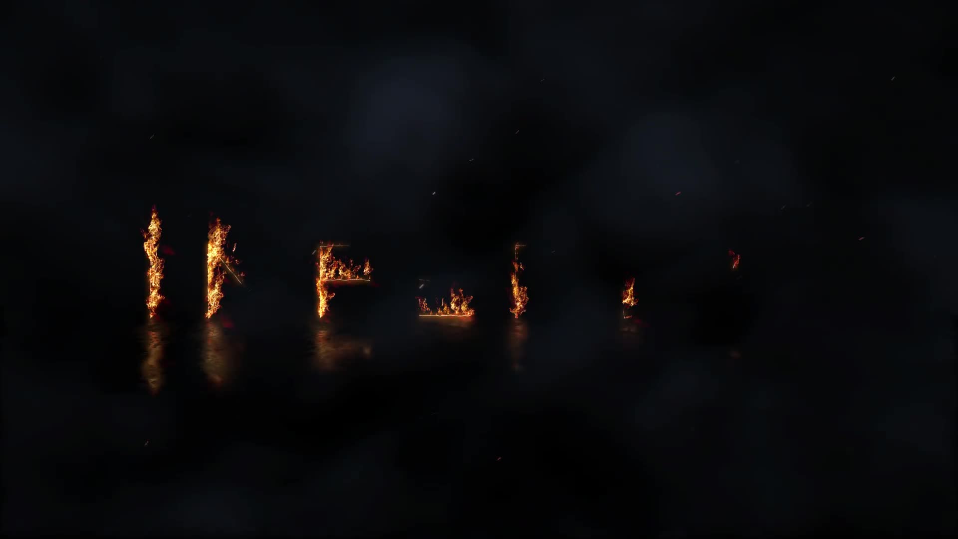 Inferno Animated Fire Typeface Videohive 28383531 After Effects Image 1