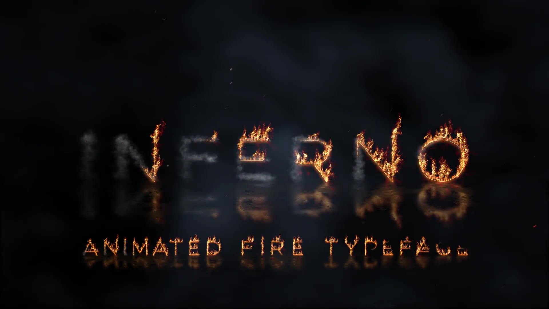 Inferno Animated Fire Typeface Videohive 28383531 After Effects Image 2