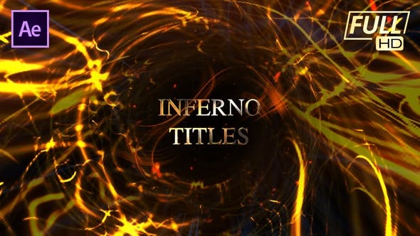 Inferno Ember Fire Titles - 24803041 Download Videohive