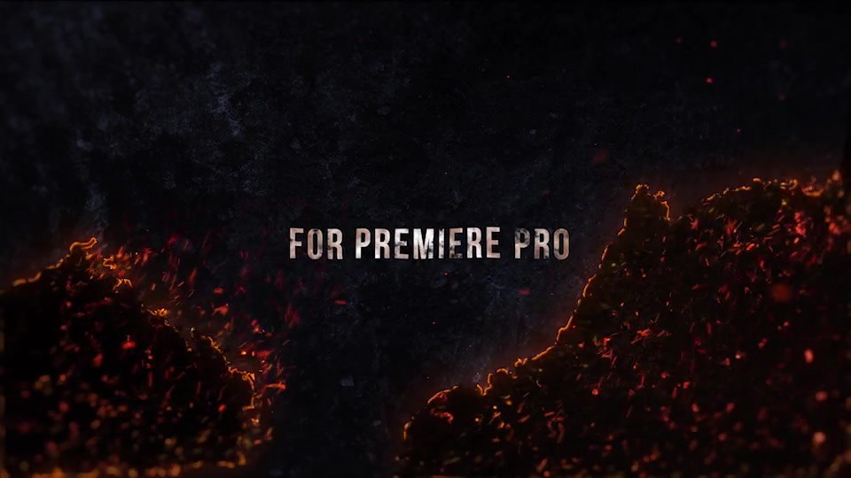 Inferno Fire Titles Premiere Pro Videohive 24973304 Premiere Pro Image 3