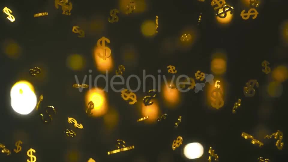 Infinite Rain of Golden Dollars - Download Videohive 19471663