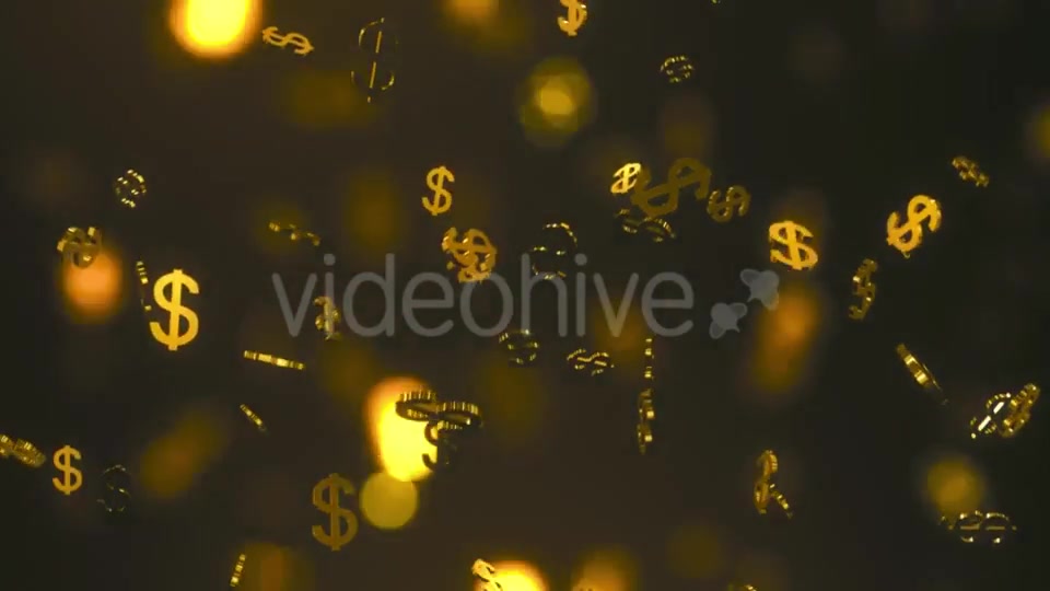 Infinite Rain of Golden Dollars - Download Videohive 19471663