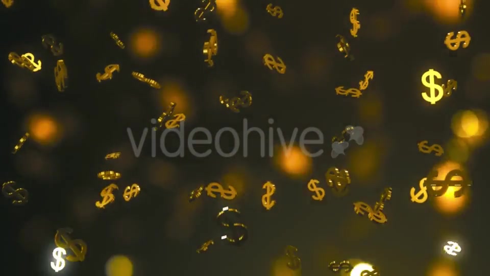 Infinite Rain of Golden Dollars - Download Videohive 19471663