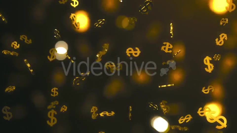 Infinite Rain of Golden Dollars - Download Videohive 19471663