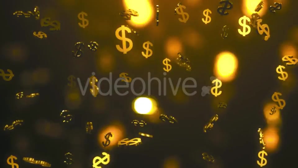 Infinite Rain of Golden Dollars - Download Videohive 19471663