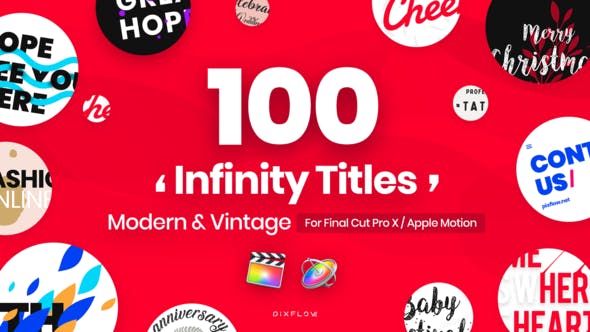 Infinity Titles for Final Cut Pro - Videohive 24153177 Download