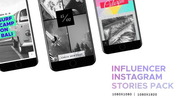 Influencer / Instagram Stories Pack - Download Videohive 21846380