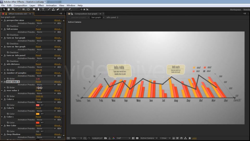 Info Charts Tool - Download Videohive 3923999