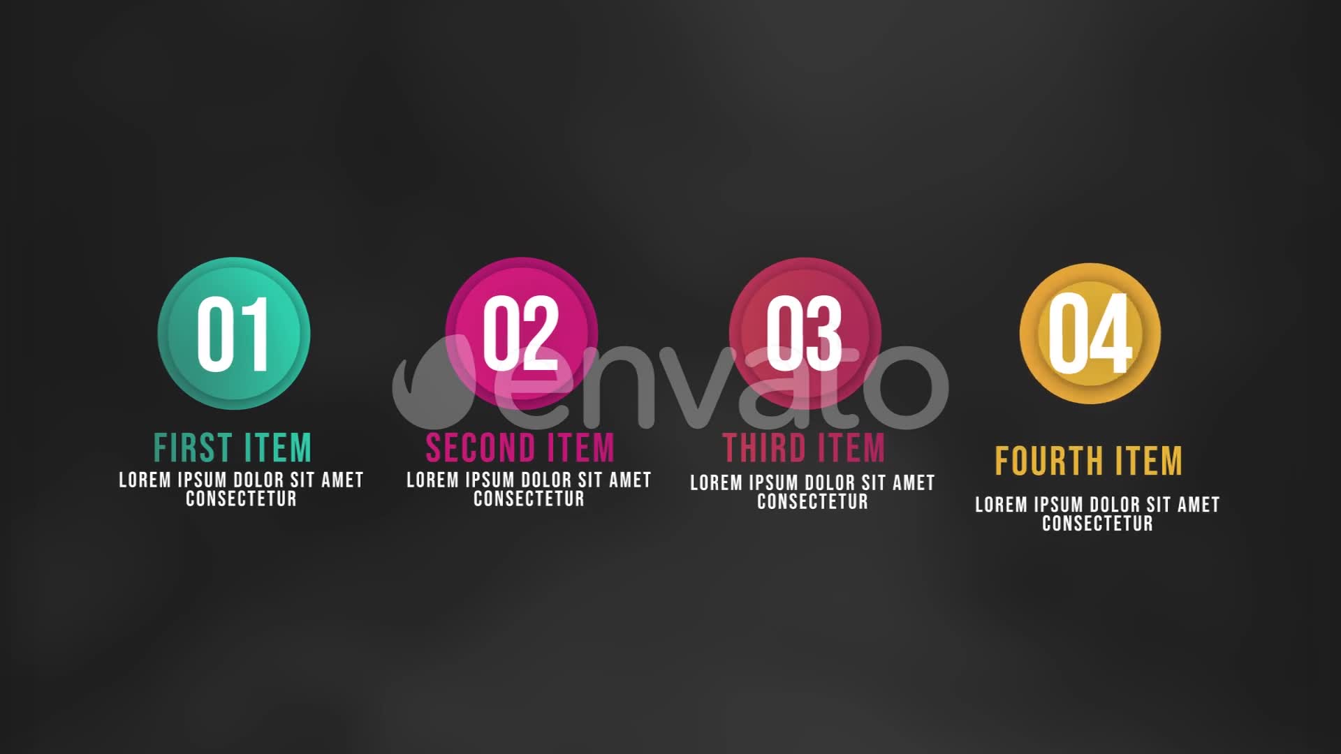 Infographic Animated Lists Videohive 25138752 After Effects Image 2