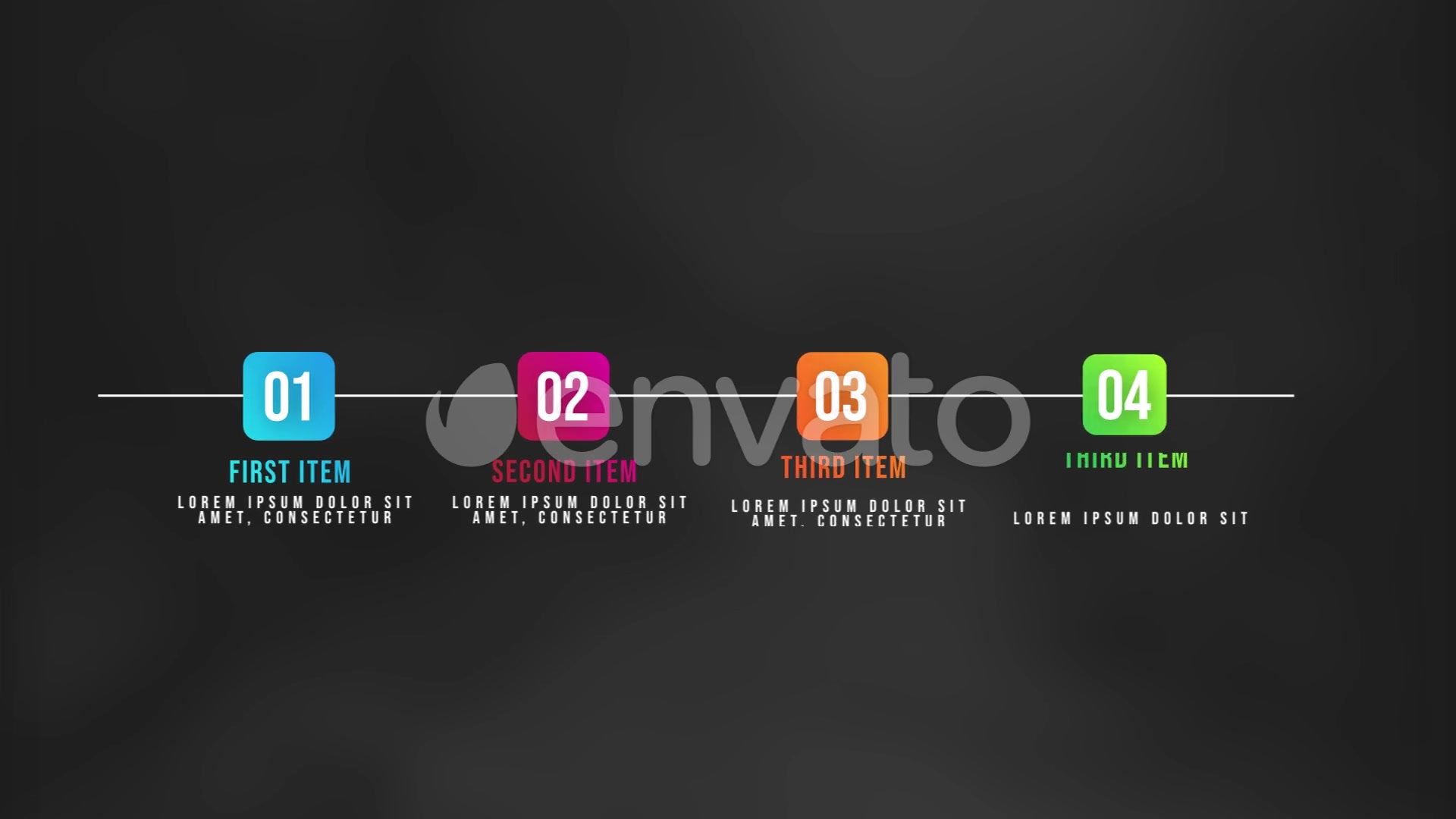 Infographic Animated Lists Videohive 25138752 After Effects Image 4