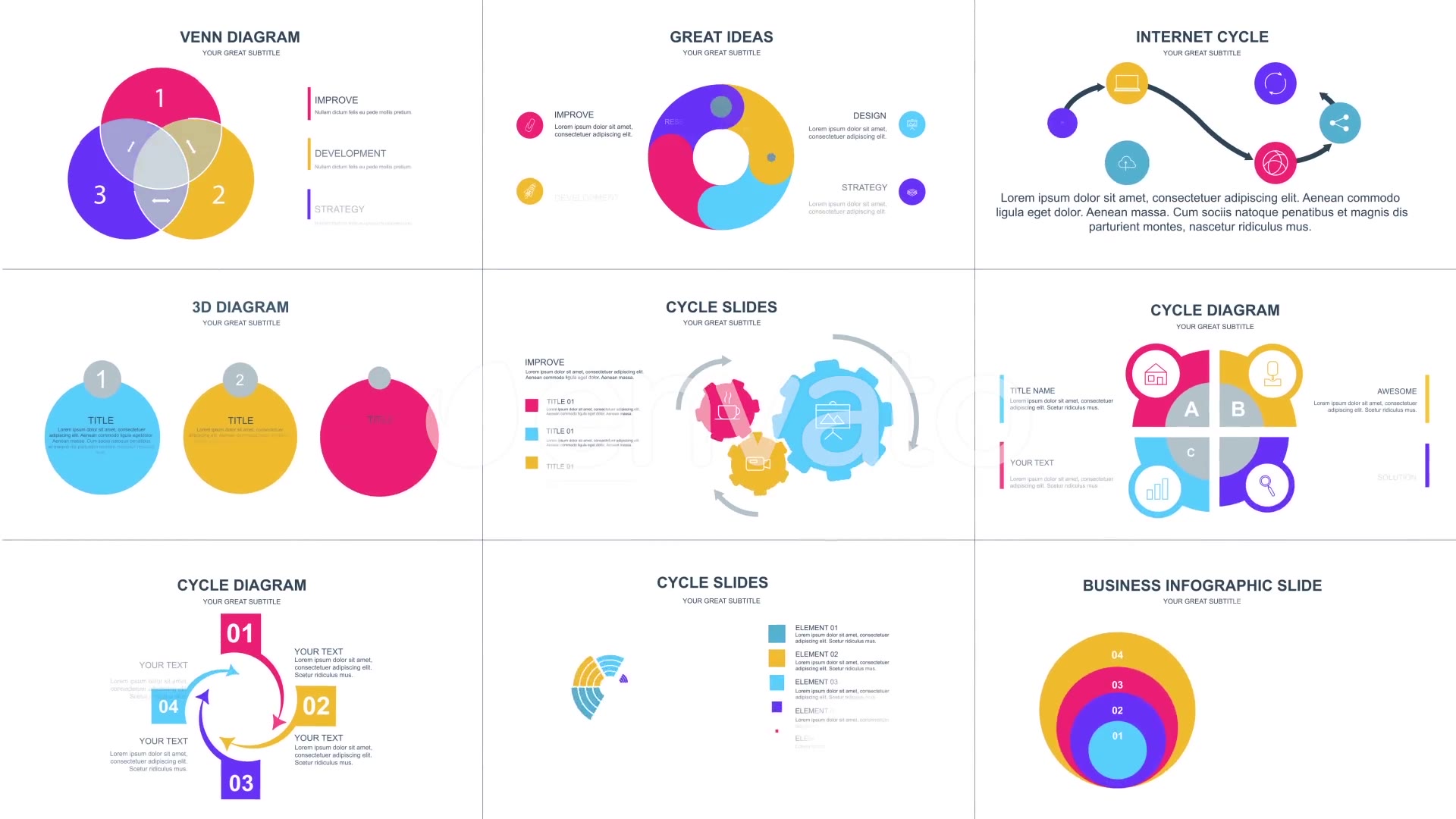 Infographic Bundle - Download Videohive 22348014