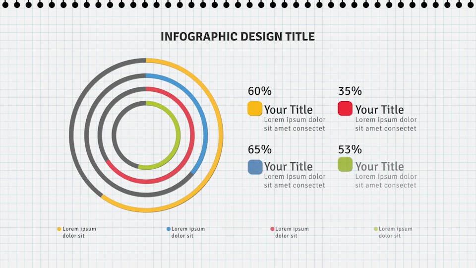 Infographic Design On Checkered Paper Videohive 16334761 After Effects Image 3