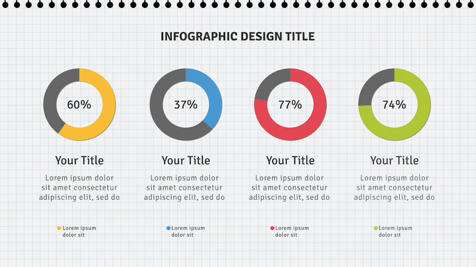 Infographic Design On Checkered Paper Videohive 16334761 After Effects Image 4