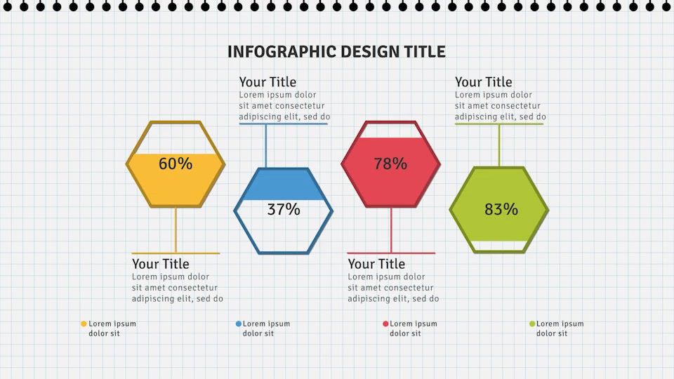 Infographic Design On Checkered Paper Videohive 16334761 After Effects Image 5