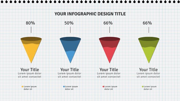 Infographic Design On Checkered Paper - 16334761 Download Videohive