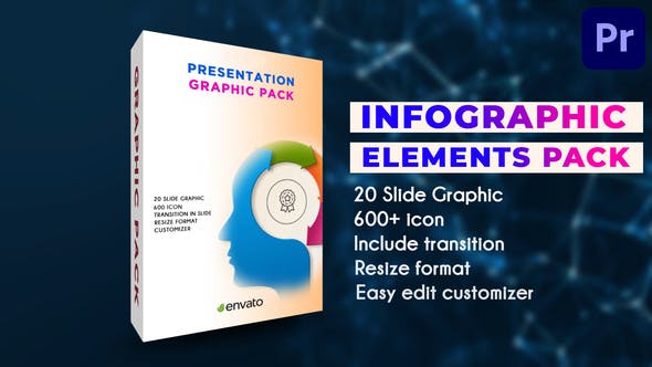 Infographic Elements Pack Mogrt - Download Videohive 34704650