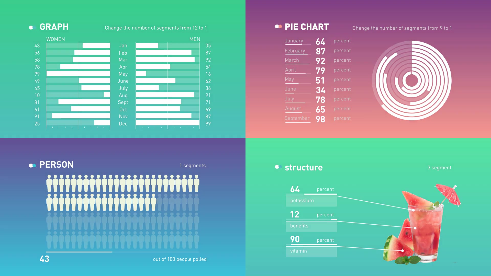 Infographic flat set Videohive 21490010 After Effects Image 11