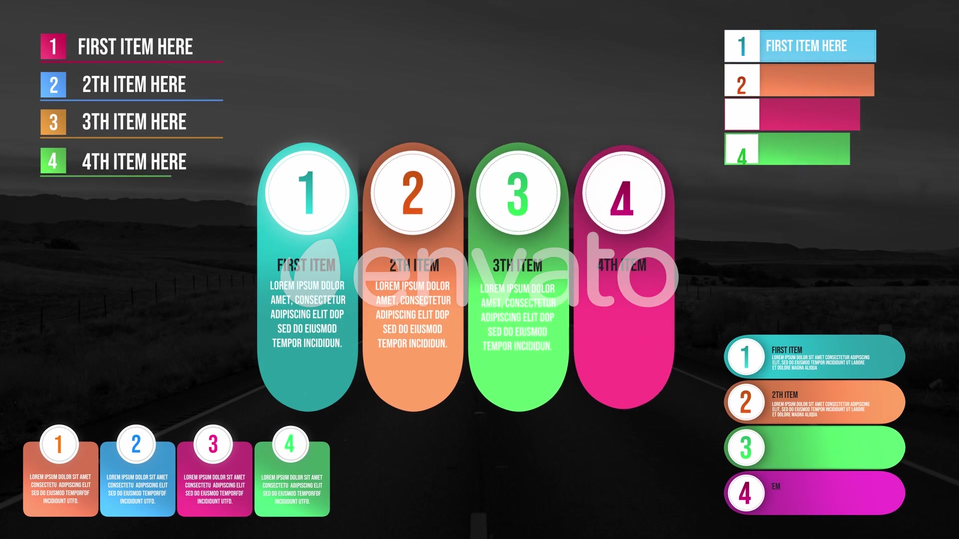 Infographic Lists Pack Videohive 31820430 DaVinci Resolve Image 10