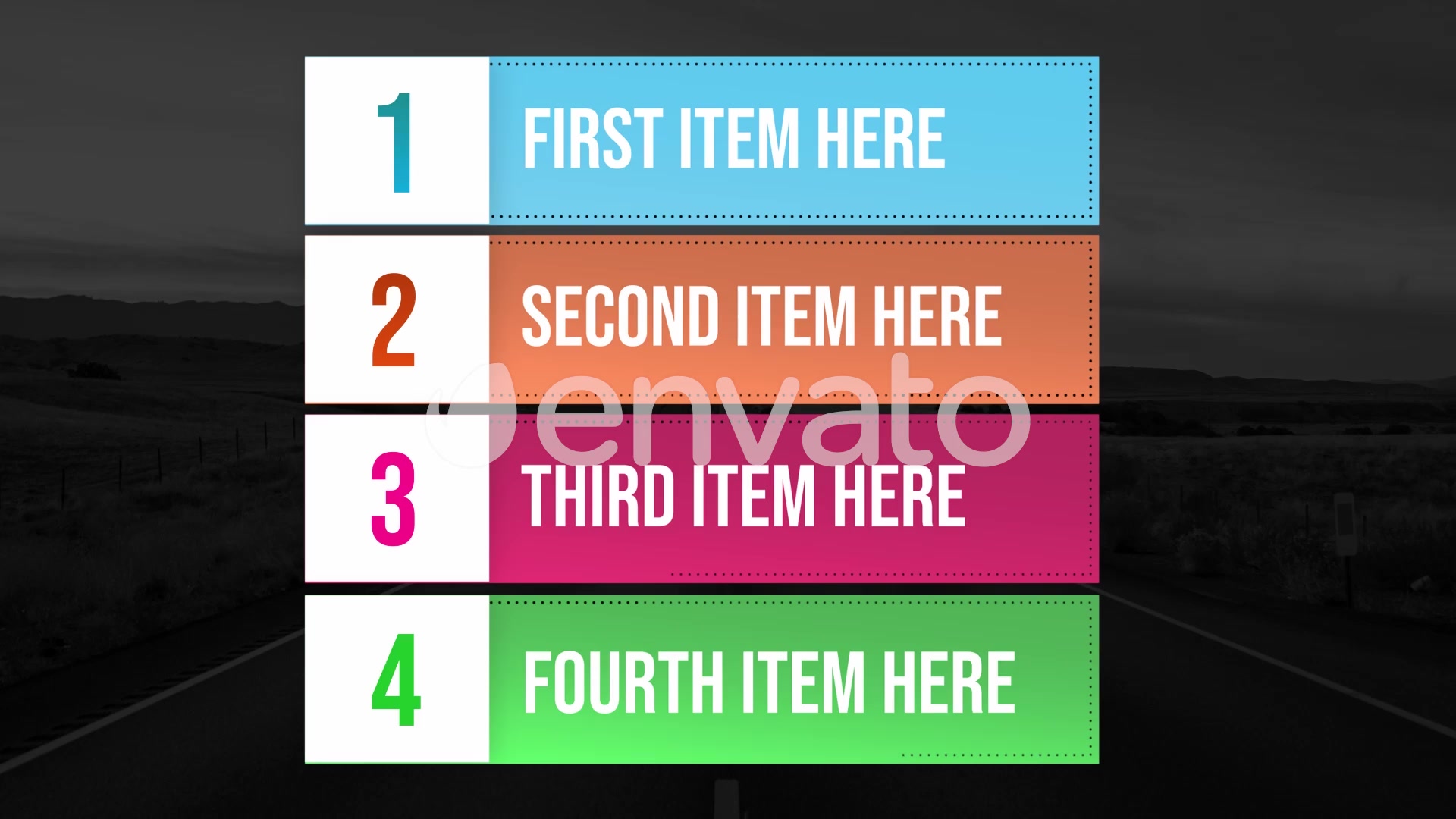Infographic Lists Pack Videohive 31820430 DaVinci Resolve Image 9