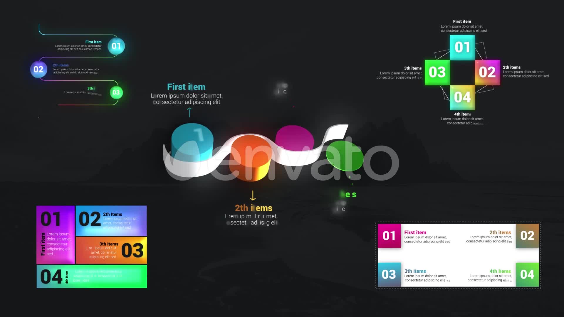 Infographic Lists Toolkit Videohive 29212477 After Effects Image 1