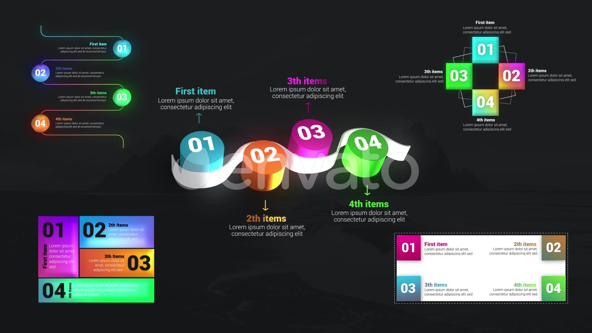 Infographic Lists Toolkit Videohive 29212477 After Effects Image 12